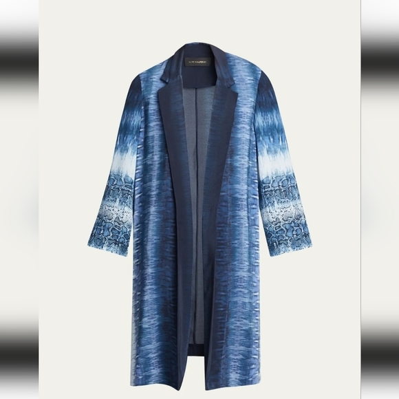 Kobi Halperin Adi Printed Silk Coat Size L - Picture 1 of 7